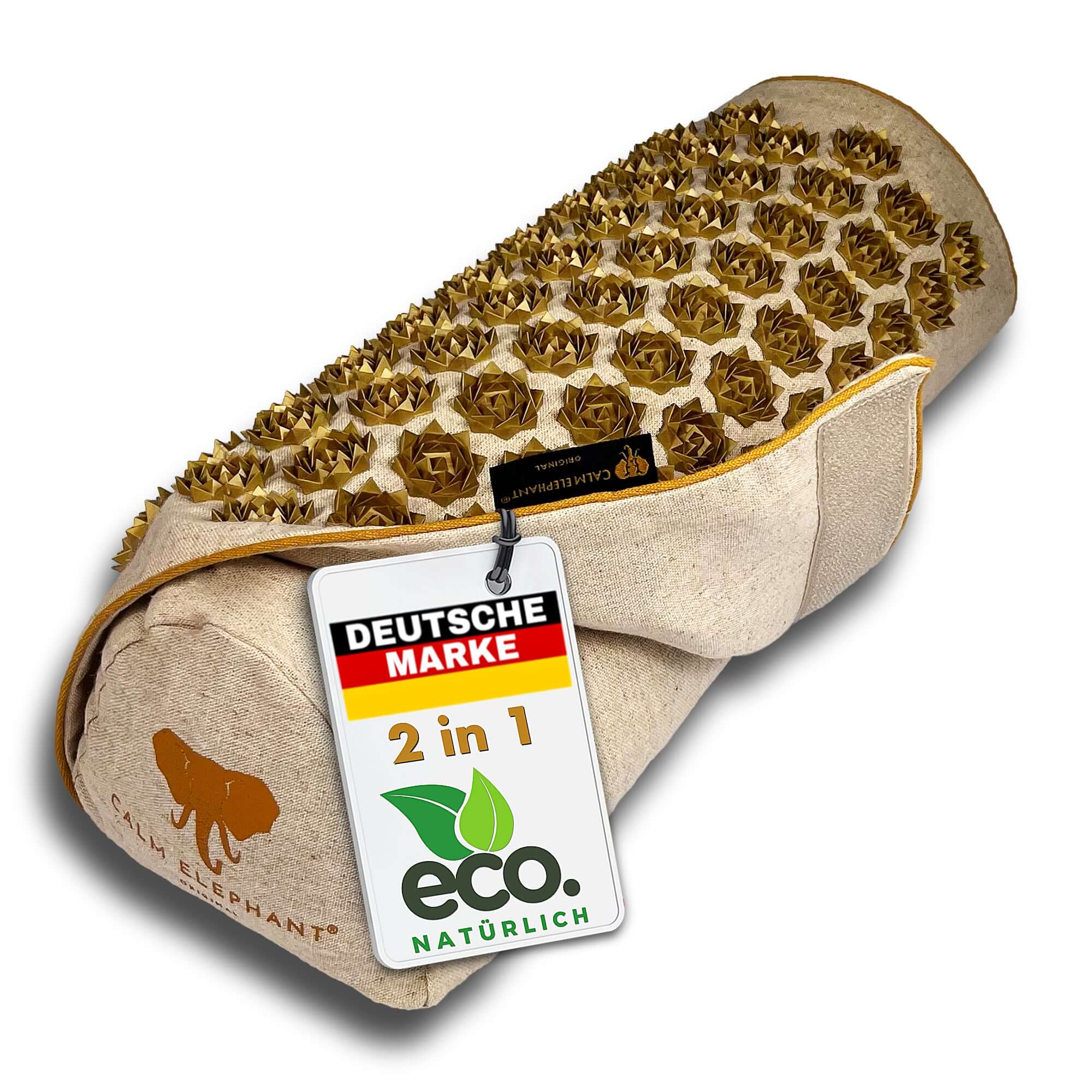 Akupressurkissen 2in1 beige - Produktbild von CALM ELEPHANT