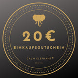 20 Euro Einkaufsgutschein für den CALM ELEPHANT Store