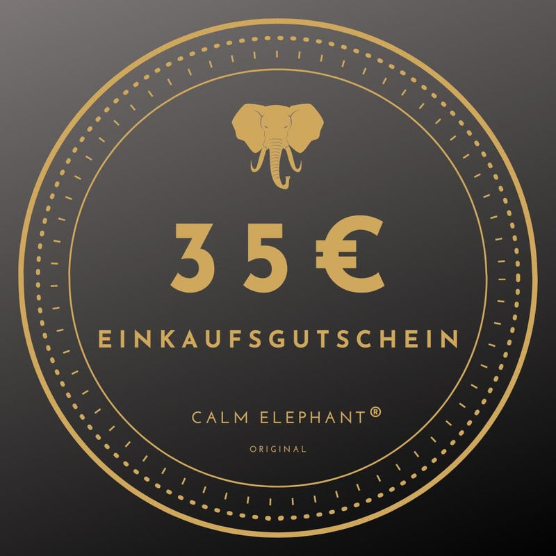35 Euro Einkaufsgutschein für den CALM ELEPHANT Store